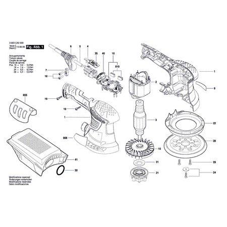 Bosch PEX 300 AE Şalter ( Switch )
