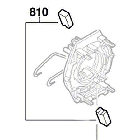 Bosch PSB 500 RE Kömür Yuvası ( Brush Holder )