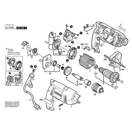 Bosch PSB 500-2 Yastık ( Stator - Field )