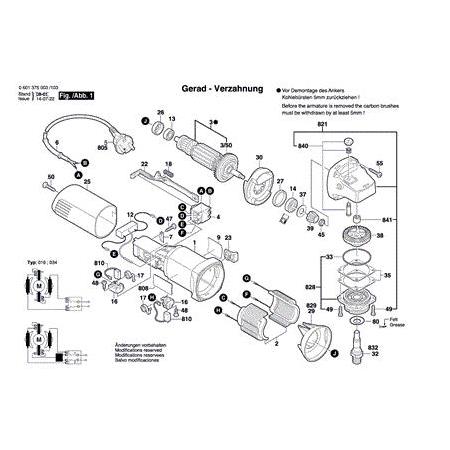 Bosch GWS 6-115 E Endüvi ( Rotor - Armature )