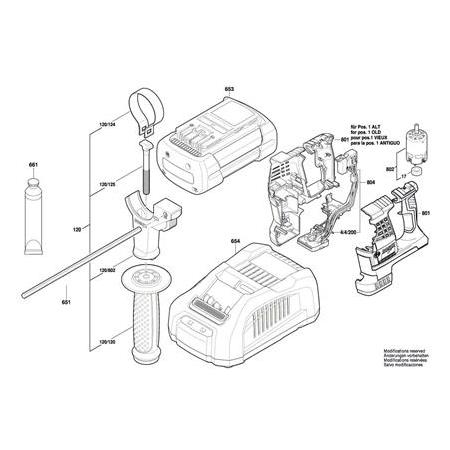 Bosch  GSB 18 VE-2-LI DC Motor