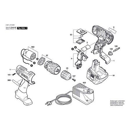 Bosch PSR 14,4-2 Akülü Vidalama Şanzıman 2 609 110 493