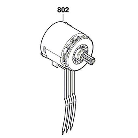 Bosch GDX 18 V-EC DC Motor