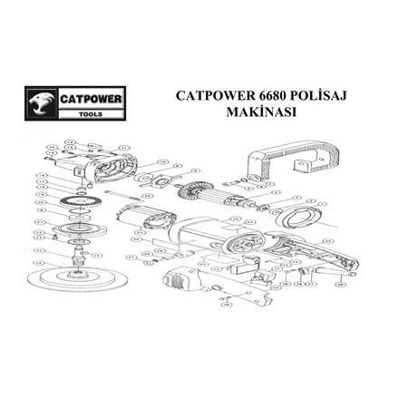 Catpower 6680 Polisaj Dişli Kutusu ( Spiral Bevel Gear Box )