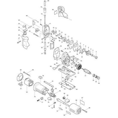 Makita 4305 Endüvi ( Rotor - Armature )