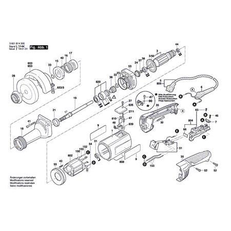 Bosch GGS 8 SH Rulman Ünitesi   Poz: 820