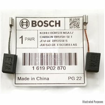 Bosch 1 619 P02 870 Kömür Seti ( Carbon Brush ) Orjinal Ürün