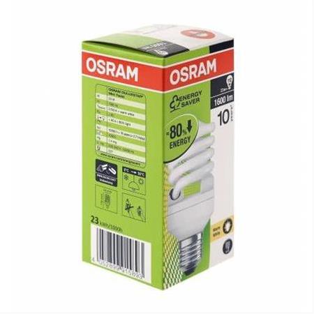 Osram 23W E27 Mini Spiral Enerji Tasarruflu Ampul - Beyaz Işık