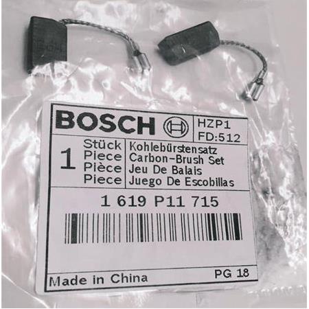 Bosch 1 619 P11 715 Kömür Seti ( Carbon Brush ) Orjinal Ürün