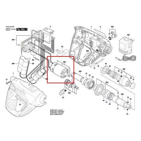 Bosch  Uneo 14.4 için DC Motor