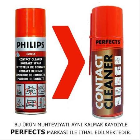 Philips  390 CCS - Yağlı Kontak Sprey ( Perfects marka ürün gönderilmektedir )