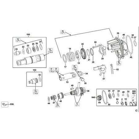 Dewalt D25032 / D25033 / D25133 / D25134 / D25143 / D25144 / D25153 Şalter ( Switch )