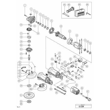 Hitachi G12SW Kömür Fırça ( Carbon Brush ) 999-088