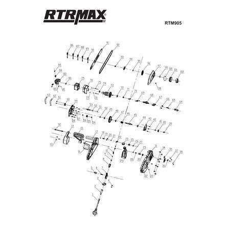 RTR MAX RTM905 Endüvi ( Armature - Rotor )