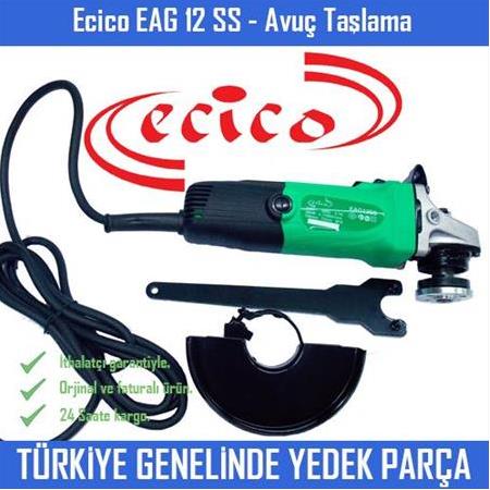 Ecico EAG 12 SS Avuç Taşlama